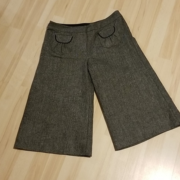 Anthropologie Tabatha gray gauchos - Picture 1 of 3